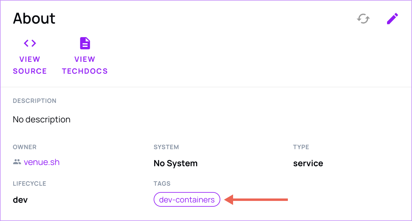 dev-containers tag